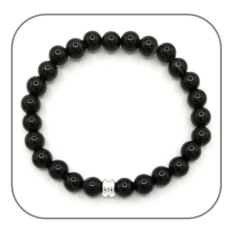 Bracelet Pierre naturelle Onyx 6/8/10mm